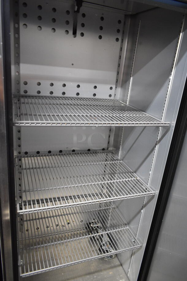 2020 True T-19F Stainless Steel Commercial Single Door Reach In Freezer w/ Poly Coated Racks. 115 Volts, 1 Phase. Tested and Working! - Image 4 of 7
