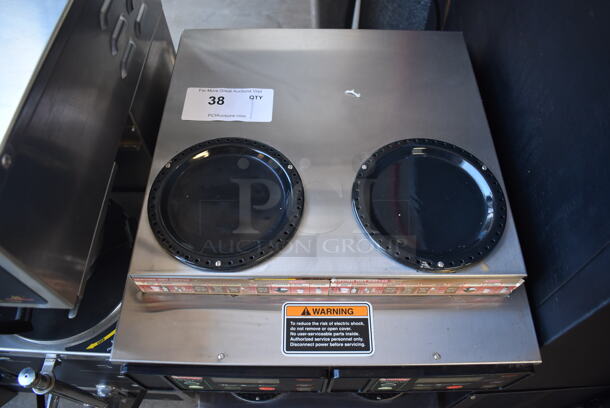 2013 Bunn AXIOM 2/2 TWIN Stainless Steel Commercial Countertop 4 Burner Coffee Machine. 120/208-240 Volts, 1 Phase. 16x18x24 - Image 4 of 6
