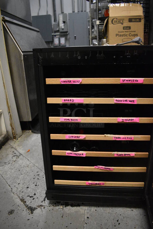 Electrolux FGWC52L3TS Metal Commercial Wine Chiller Merchandiser. 115 Volts, 1 Phase. 23.5x26x35. Item Was in Working Condition on Last Day of Business. (kitchen) - Image 4 of 5