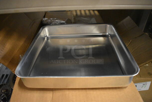 10 BRAND NEW IN BOX! Metal Pans. 10.5x10.5x2. 10 Times Your Bid! - Image 1 of 2