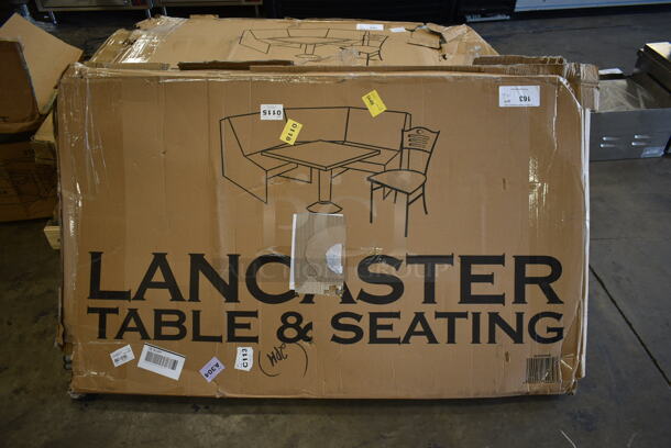 2 BRAND NEW SCRATCH AND DENT! Lancaster Table & Seating White Round Folding Tables. 2 Times Your Bid! - Image 4 of 4
