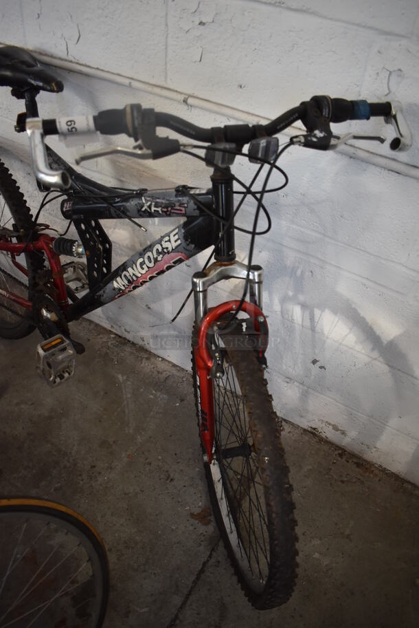 Mongoose XR-TS Red and Black Metal Bicycle. 24x60x44 - Image 3 of 7