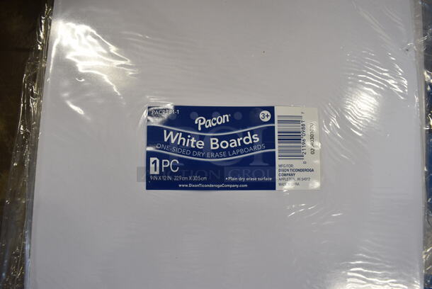 ALL ONE MONEY! Lot of 16 BRAND NEW Pacon White Boards. 9x12 - Image 4 of 4