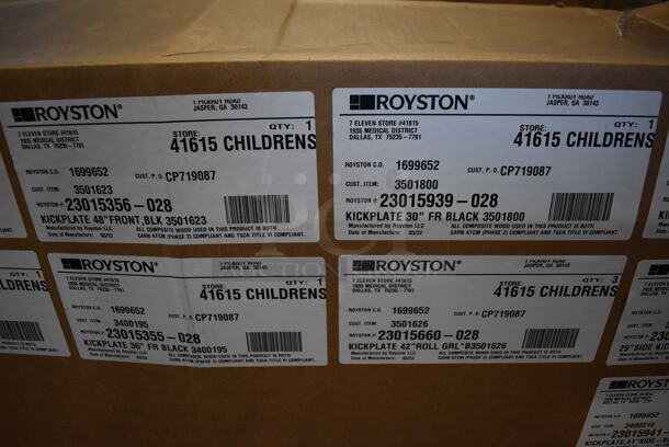 ALL ONE MONEY! Lot of Various BRAND NEW Royston Kickplates  - Image 6 of 8