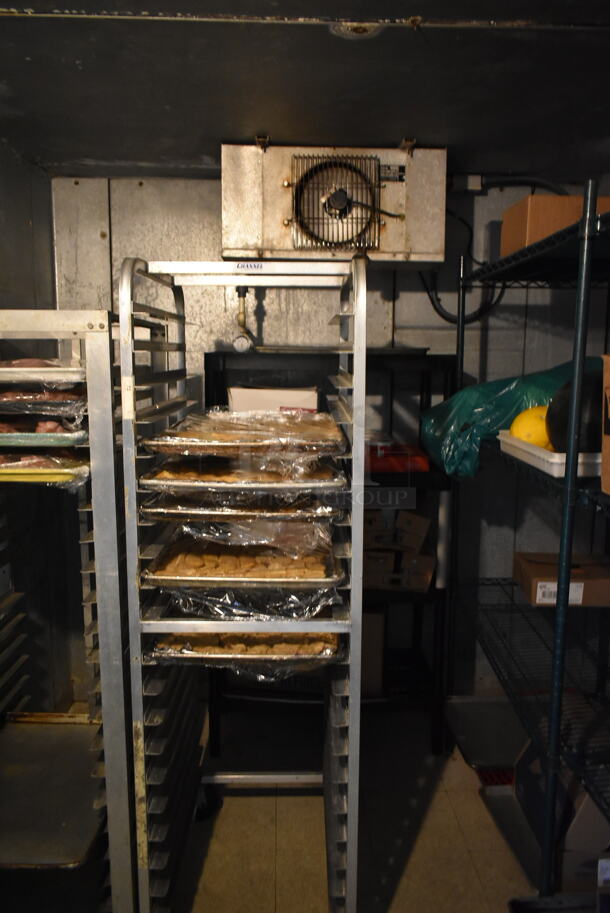 8'x9'x7.5' Walk In Freezer Box w/ Unicooler LPC-50-1 115 Volt, 1 Phase Evaporator. Does Not Include Contents. BUYER MUST REMOVE: This Item CANNOT Be Transported; Must Pick Up By Appointment Only. Freon Will Be Removed Before Pick Up Day. Tested and Working! (walk ins) - Image 4 of 7
