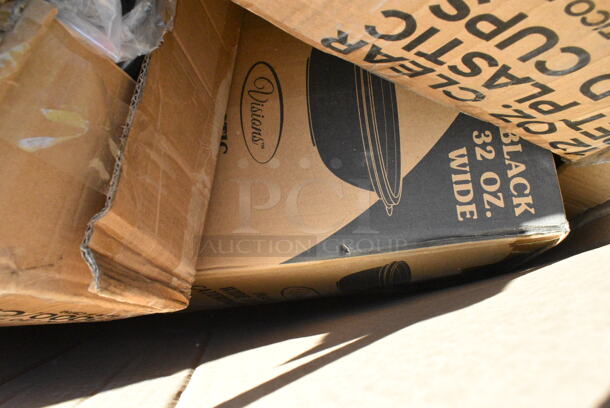 25 BRAND NEW Boxes Including 600DUN2036M Regency 20" x 36" Mobile Aluminum Dunnage Rack - 1600 lb. Capacity, 92150/027 Lancaster Table & Seating Rio Sea Moss Green Resin Side Chair, Solo Ultra Clear™ TN20 20 oz. Clear Straight Wall PET Plastic Cold Cup - 1000/Case, 500LSTRWLW Choice 9, 12, 16, 20, and 24 oz. Clear Sip-Through Lid with Extra-Wide Opening - 1000/Case, 500CC12 Choice Clear PET Customizable Plastic Cold Cup - 12 oz. - 1000/Case. 25 Times Your Bid!  - Image 9 of 12