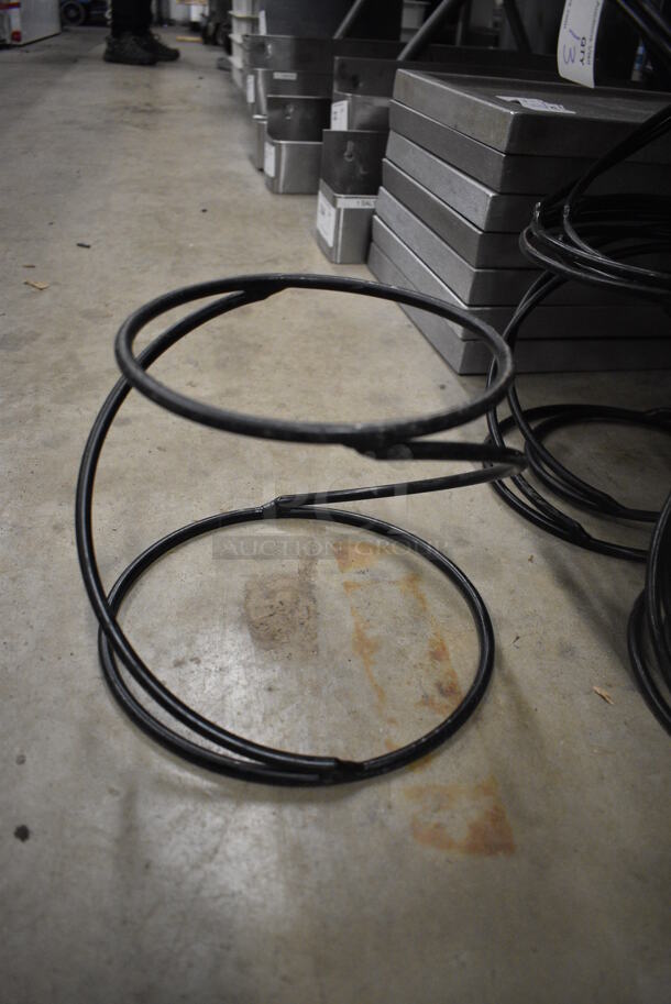 13 Black Metal Stands. 9x9x7. 13 Times Your Bid! - Image 2 of 3