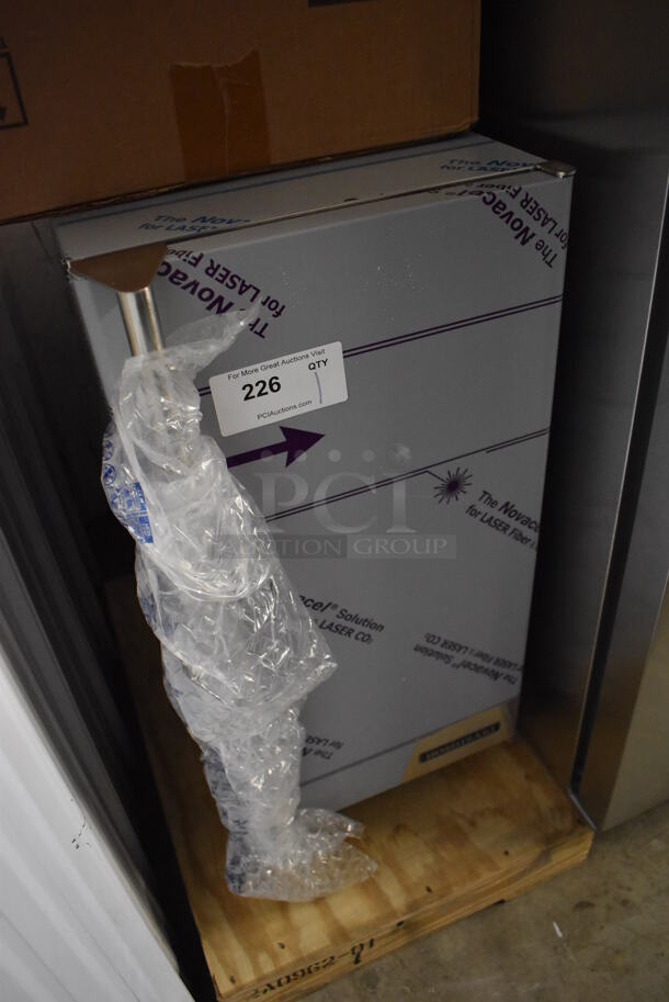 BRAND NEW SCRATCH AND DENT! 2022 Hoshizaki C-80BAJ-AD Stainless Steel Commercial Self Contained Undercounter Cubelet Ice Machine. 115-120 Volts, 1 Phase. 15x21x32. Tested and Working! - Image 3 of 8