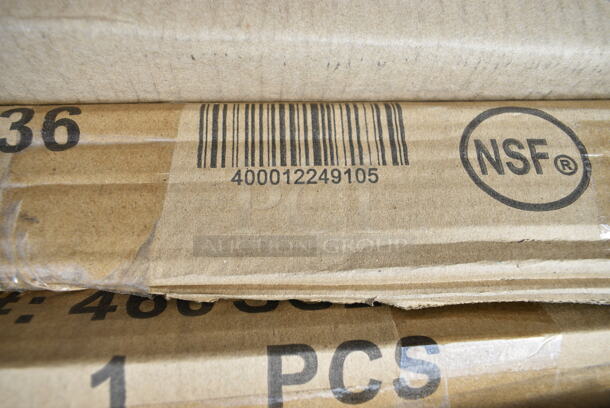 2 BRAND NEW SCRATCH AND DENT! Regency 460SS2436 Spec Line 24" x 36" NSF Stainless Steel Solid Shelf. 2 Times Your Bid! - Image 3 of 3