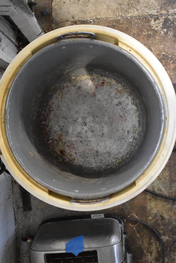 Thunder Group SEJ-22000 Stainless Steel Countertop Rice Warmer. 115 Volts, 1 Phase. Tested and Working! - Image 4 of 6