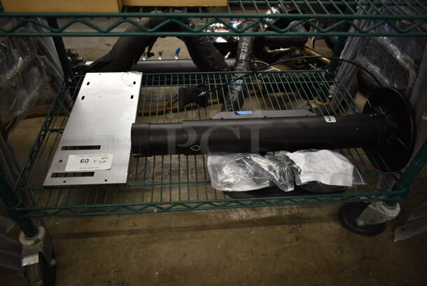 ALL ONE MONEY! Tier Lot of Various Items Including Metal Panel and Table Base Column - Image 1 of 5