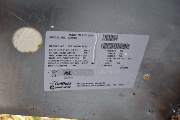 BRAND NEW! Delfield N8018 Stainless Stee Commercial Cold Pan Drop In. 115 Volts, 1 Phase.  - Image 6 of 6