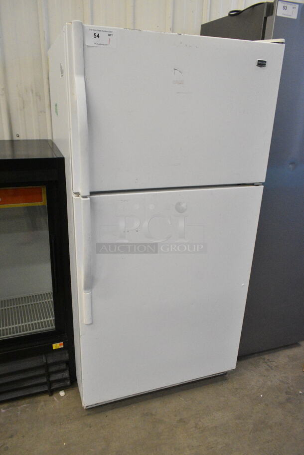 Maytag M1TXEGMYW01 Metal Cooler w/ Freezer. 115 Volts, 1 Phase. Tested and Working! - Image 2 of 7