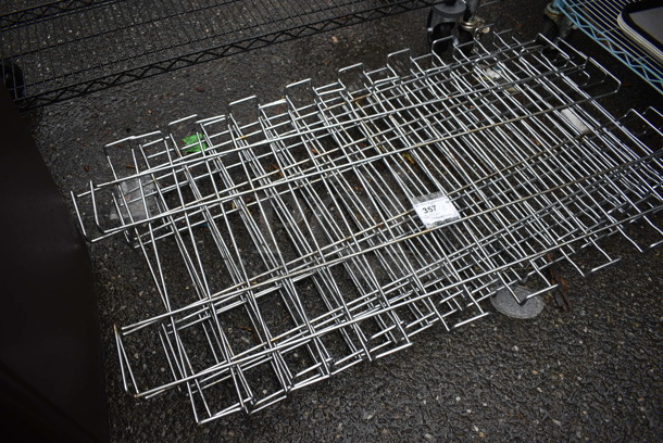 ALL ONE MONEY! Lot of 5 Chrome Finish Shelf Covers. 48x24x1 - Image 2 of 4