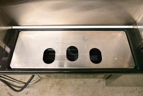 Electro Freeze SL500-132 Stainless Steel Commercial Floor Style Water Cooled 2 Flavor w/ Twist Soft Serve Ice Cream Machine on Commercial Casters. 208-230 Volts, 3 Phase. - Image 8 of 9