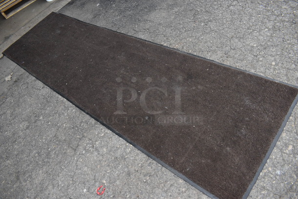 Brown Floor Mat Runner. 115.5x32.5 - Image 2 of 4