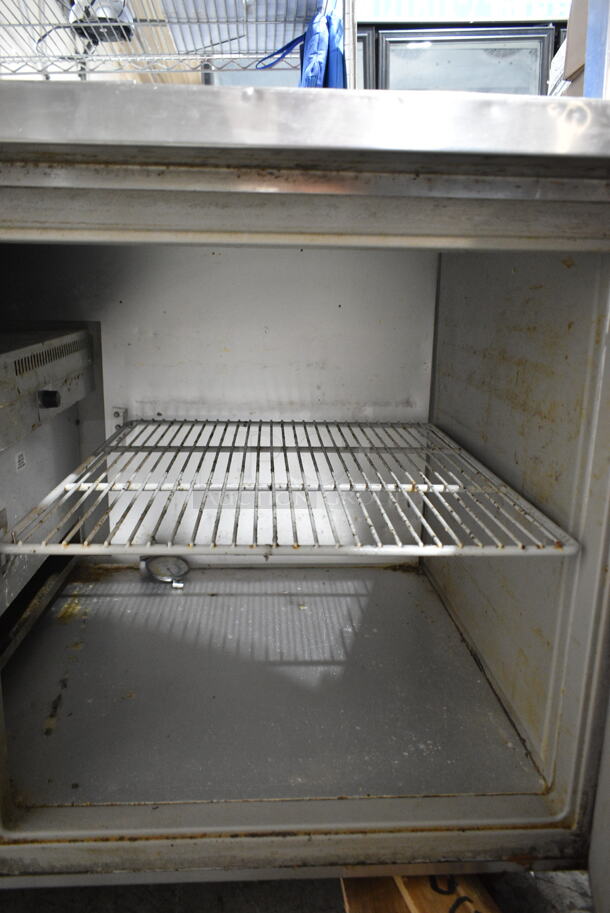 Randell 9235-32-7 Stainless Steel Commercial 2 Door Work Top Cooler w/ Back Splash. 115 Volts, 1 Phase. Tested and Working! - Image 3 of 6