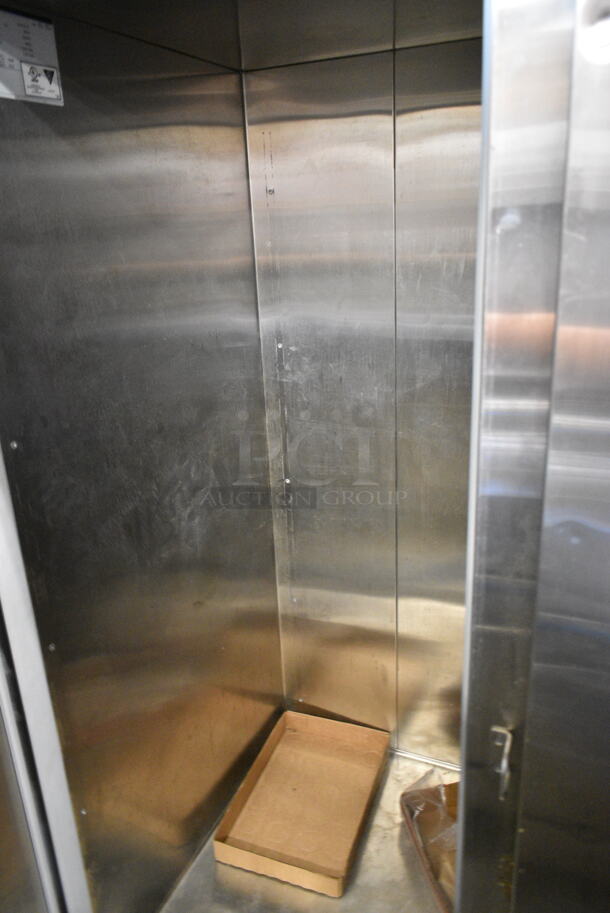 Endura MNF803SSS/0 Stainless Steel Commercial 3 Door Reach In Freezer on Commercial Casters. 115 Volts, 1 Phase. Cannot Test Due To Cut Power Cord - Image 5 of 6
