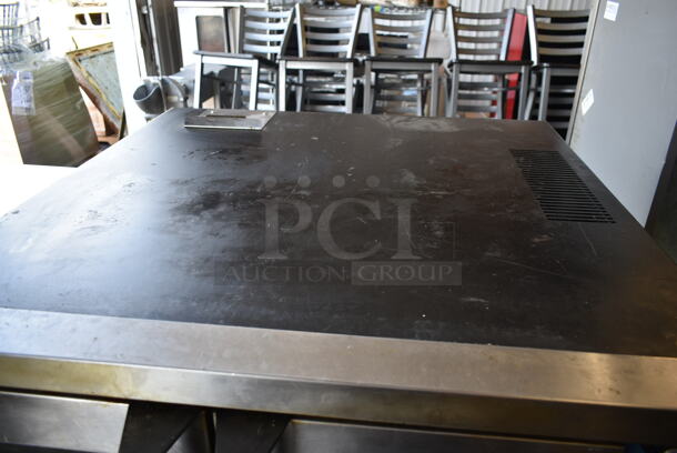 2020 Duke E101-GV Stainless Steel Commercial Gas Powered Full Size Convection Oven w/ View Through Doors, Metal Oven Racks and Thermostatic Controls on Metal Legs. - Image 7 of 8