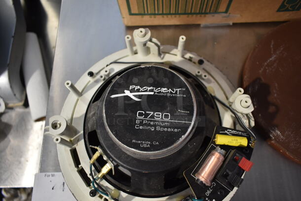 ALL ONE MONEY! Lot of Various Speaker Parts Including Proficient C790 8" Premium Speaker. - Image 6 of 6