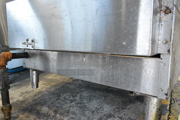 Cooking Performance Group CPG Stainless Steel Commercial Countertop Gas Powered Flat Top Griddle.  - Image 8 of 8