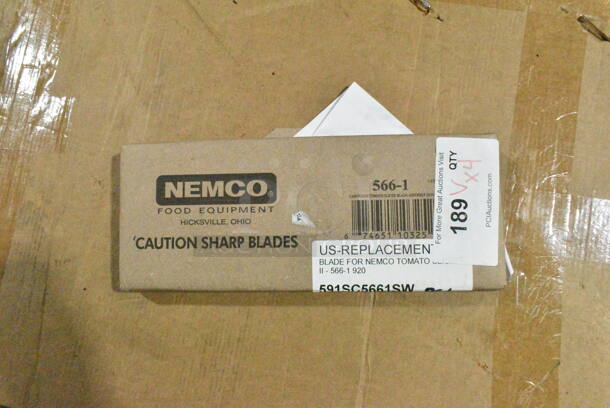 4 BRAND NEW SCRATCH AND DENT! Items Including 591SC5661SW Nemco Scalloped Blade Assembly for Easy Tomato Slicer II, 59155135SW Nemco 55135 Easy Slicer Vegetable Slicer Replacement Blade Set, Cooking Performance Group 351302170058 Thermocouple, Filter. 4 Times Your Bid!  - Image 3 of 8