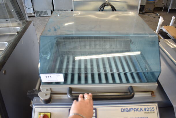 Italdibipack Dibipack 4255 EV Evolution Metal Commercial Floor Style Wrapping Station on Commercial Casters. 220 Volts.  - Image 5 of 9