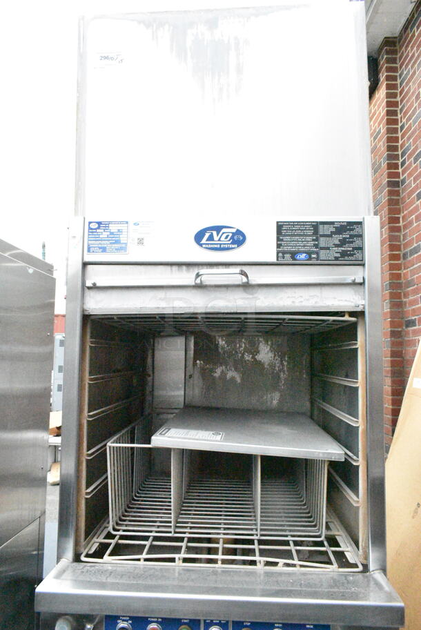 LVO FL14E Stainless Steel Commercial Floor Style Pot and Pan Washer. 460 Volts, 3 Phase. - Image 9 of 12