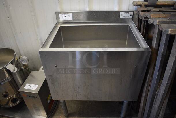 Krowne Stainless Steel Commercial Ice Bin. 24x18x32