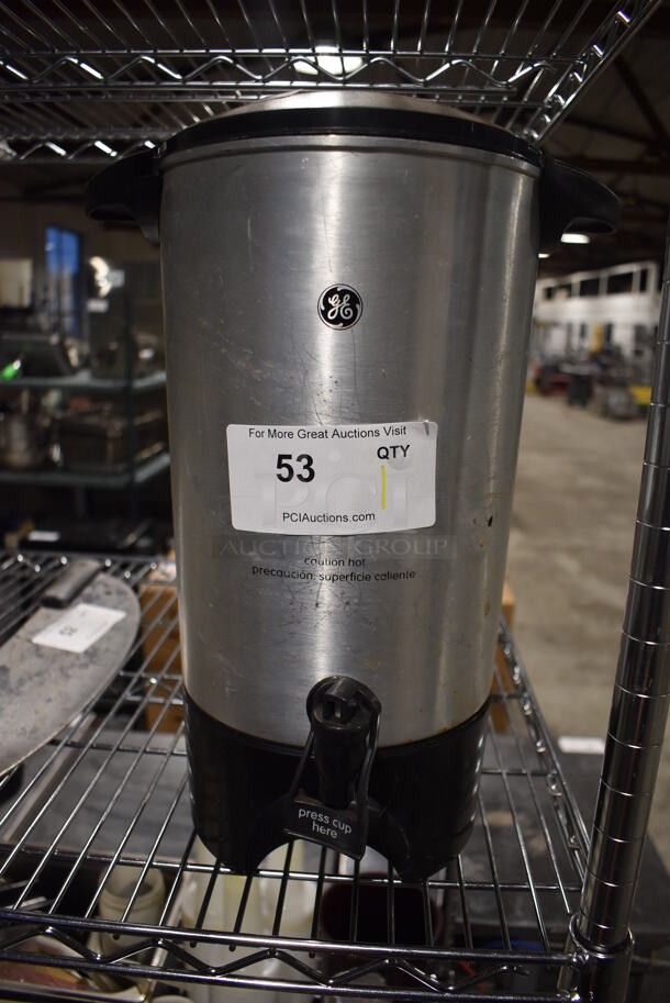 General Electric Metal Countertop Urn. 12x10x15 - Image 1 of 4