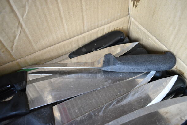 50 SHARPENED Stainless Steel Knives Including Chef Knives. 50 Times Your Bid!  - Image 2 of 5
