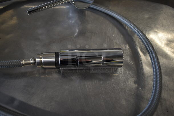 BRAND NEW SCRATCH AND DENT! Chrome Finish Faucet. - Image 7 of 10