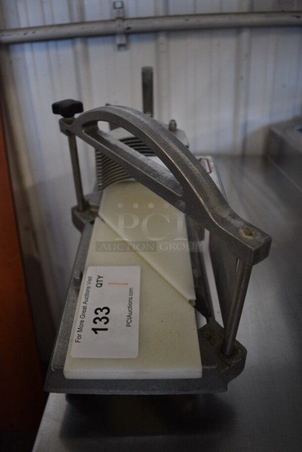 Nemco Metal Countertop Tomato Slicer. Missing Blade. 19x8x10. - Image 4 of 5