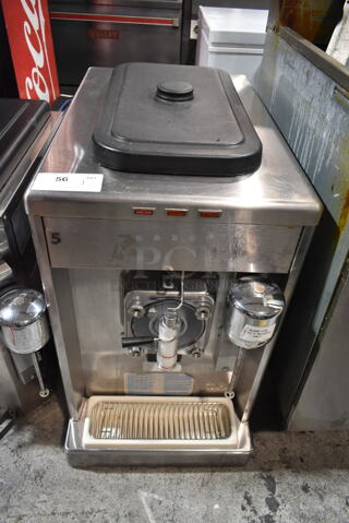 Taylor 340D-27 Stainless Steel Commercial Countertop Air Cooled Single Flavor Frozen Beverage Machine w/ Drink Mixer Attachment. 115 Volts, 1 Phase.