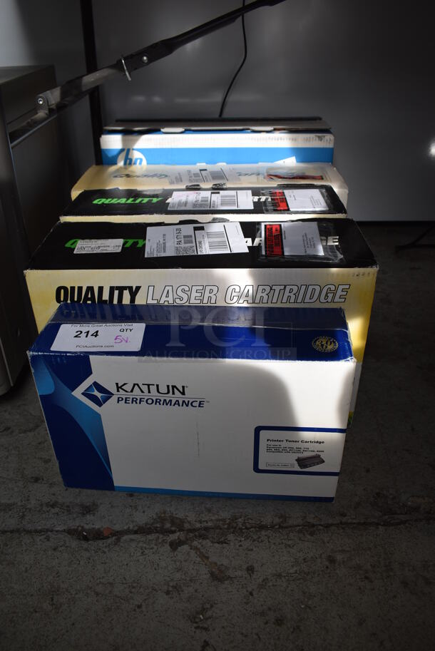 5 Various BRAND NEW IN BOX! Ink Cartridges. 5 Times Your Bid!