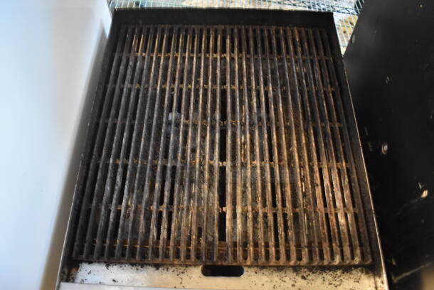 Star 8124RRBB Stainless Steel Commercial Countertop Natural Gas Powered Charbroiler Grill. 24x39x18 - Image 2 of 5