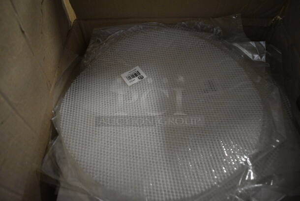 12 BRAND NEW IN BOX! Stainless Steel Trays w/ 10 Mesh Inserts. 14x14x1. 12 Times Your Bid! - Image 2 of 4