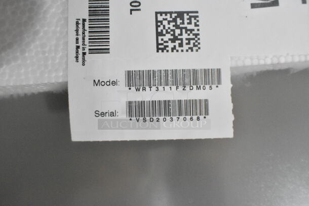 BRAND NEW! Whirlpool WRT311FZDM05 Stainless Steel Cooler w/ Freezer. Tested and Working! - Image 3 of 3