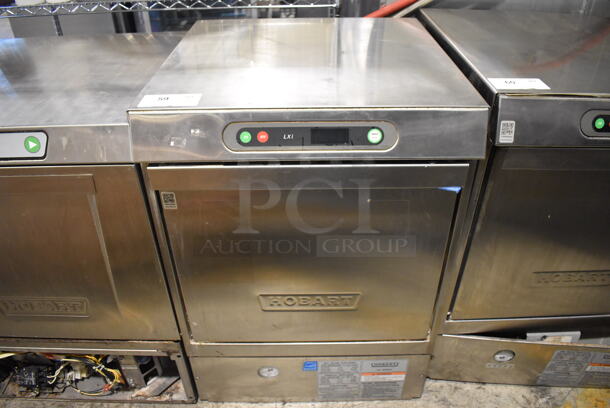 Hobart LXIH ENERGY STAR Stainless Steel Commercial Undercounter Dishwasher. 120/208-240 Volts, 1 Phase. 24x26x34