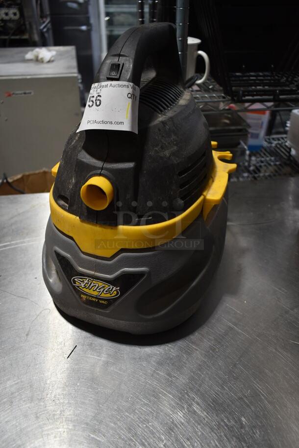 Stinger Wet Dry Vac Vacuum Cleaner. Tested and Working!
