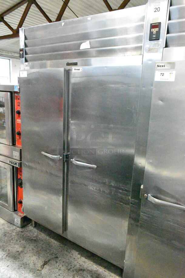 Traulsen RLT232NUT-FHS Stainless Steel Commercial 2 Door Reach In Freezer. 115 Volts, 1 Phase. Tested and Working! - Image 1 of 5