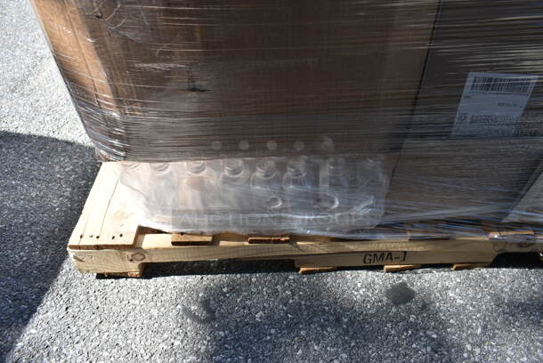 PALLET LOT of 9 BRAND NEW Boxes Including JCSCC-8oz-38 Captiva Square Clear 8oz, JBRCC-2.5oz Bullet Round Clear, BR9603 13.5 oz Palmers Stretch Marks, 4 Box Easy Plastic Containers, 500JBS04N 4 oz. Customizable Square PET Clear Energy Juice Bottle - 650/Box. 9 Times Your Bid!  - Image 9 of 9