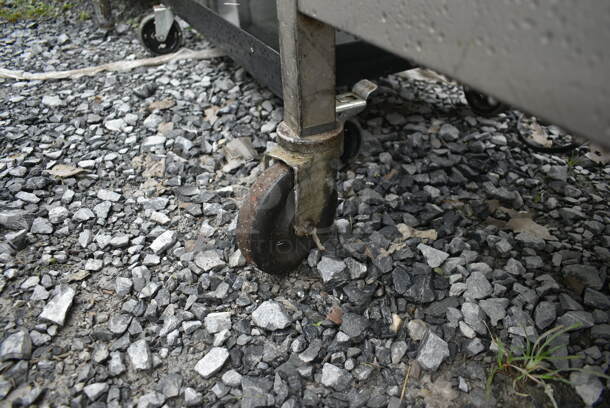 Metal 2 Tier Cart on Commercial Casters. - Image 5 of 5