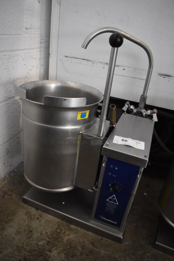 Cleveland KET-3-1 Stainless Steel Commercial Countertop 3 Gallon Tilting Steam Kettle. 200-208/240 Volts, 1 Phase. - Image 2 of 6