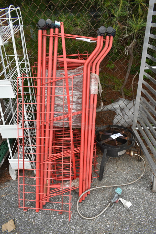 ALL ONE MONEY! Lot of Red Rack Pieces - Image 1 of 1