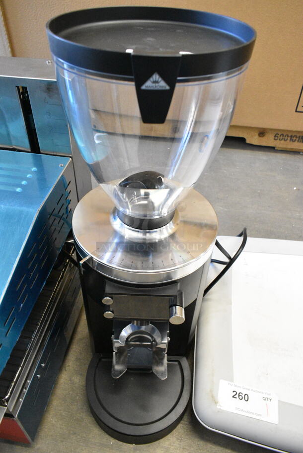 BRAND NEW SCRATCH AND DENT! Mahlkonig E80W GBS 4 lb. Black Grind-by-Sync Espresso Grinder. 110-127 Volts, 1 Phase. Tested and Does Not Power On - Image 2 of 8