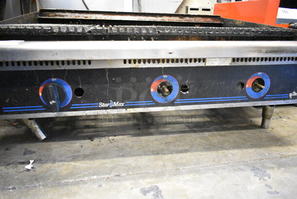 Star Max Stainless Steel Commercial Countertop Natural Gas Powered Charbroiler Grill. - Image 3 of 8