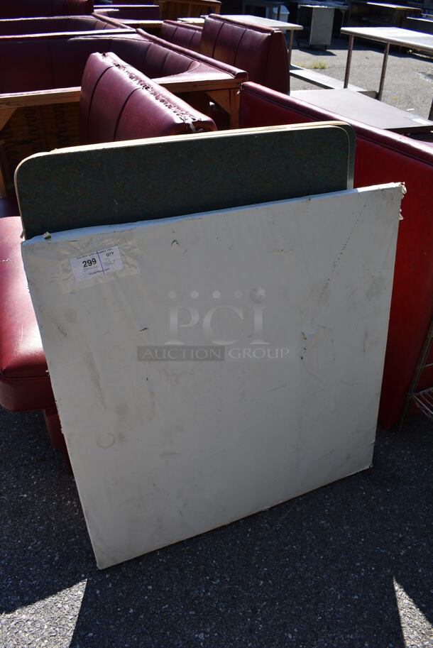 3 Various Tabletops. Includes 36x36x1.5. 3 Times Your Bid!