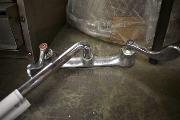 Metal Faucet w/ Handles. 9x13x4 - Image 2 of 2