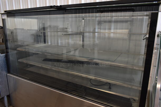 CD1800-3-HC Stainless Steel Commercial Floor Style Deli Display Case Merchandiser. Tested and Powers On But Does Not Get Cold - Image 3 of 6